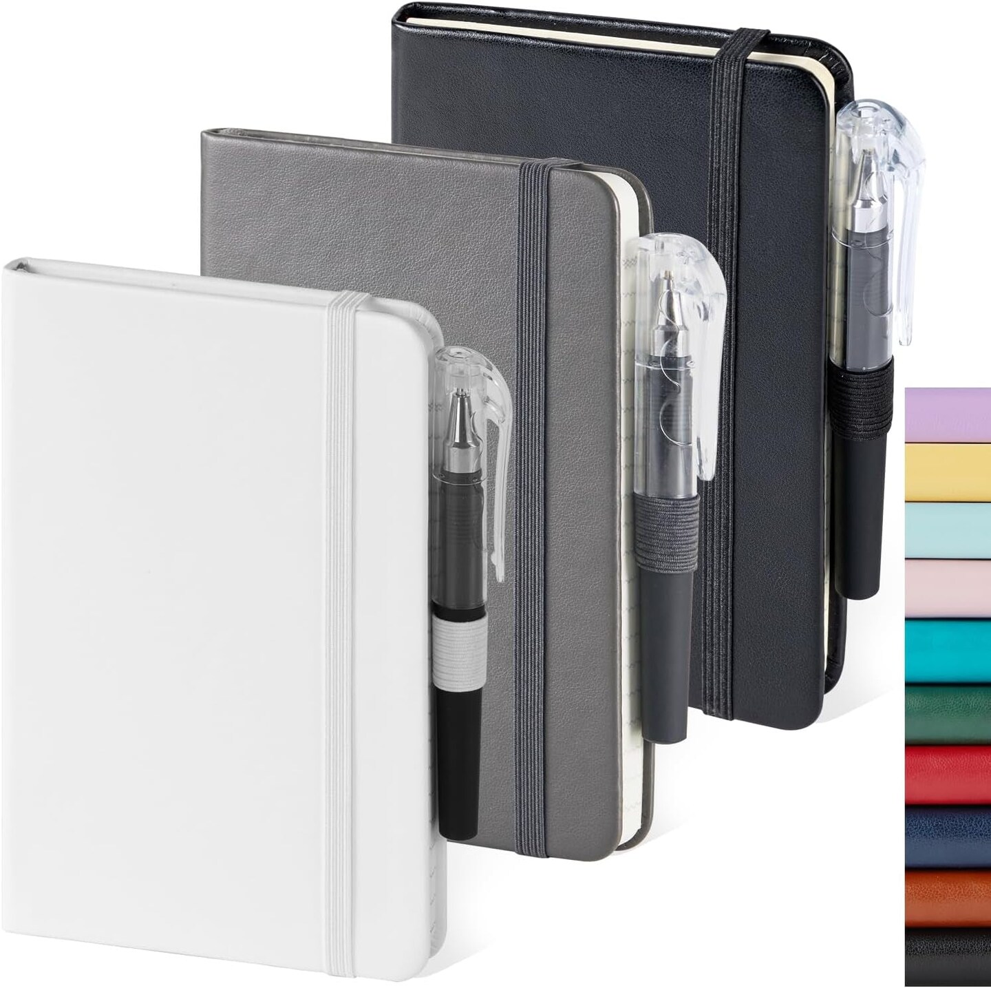 3 Pack Mini Hardcover Journals