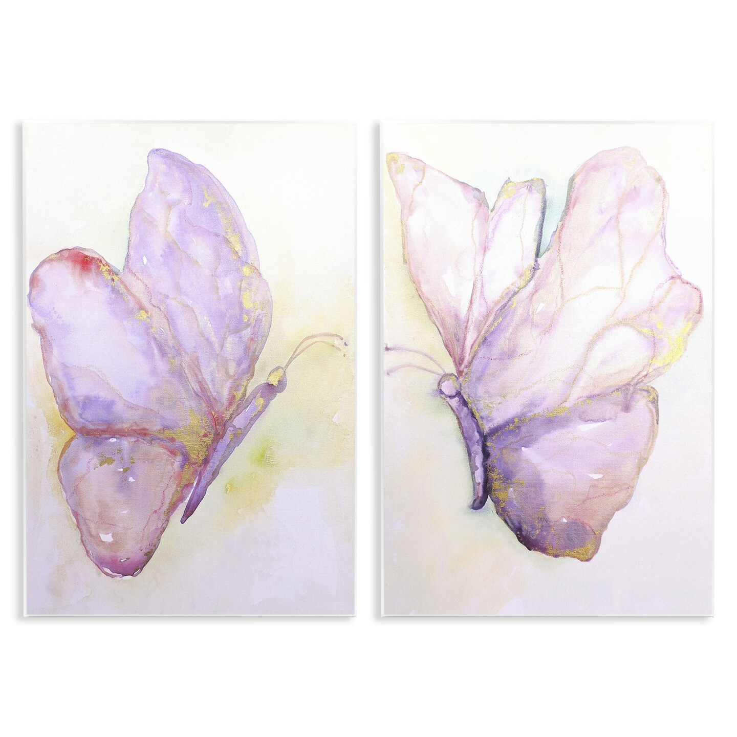 Stupell Industries Girls Glam Butterfly Wings Wall Plaque Art