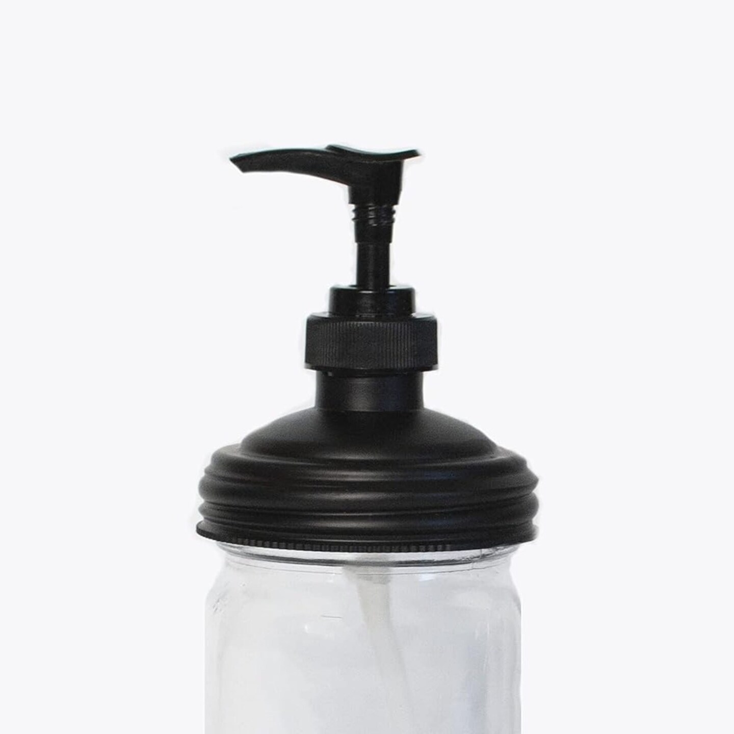 reCAP Mason Jar Pump Lid Soap and Condiment Dispenser, Regular Mouth, Made in the USA, Leak-proof, Freezer-proof