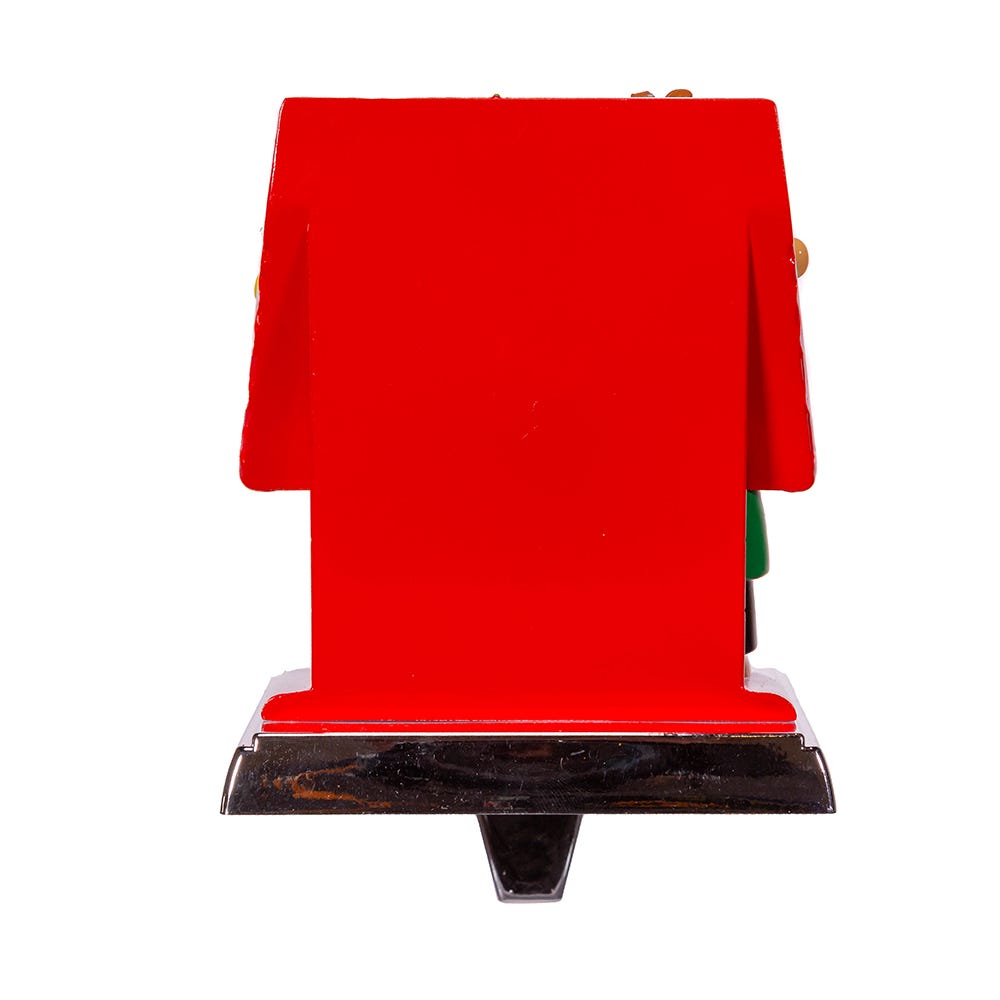 Kurt Adler 5-Inch Peanuts Charlie Brown with Doghouse Stocking Holder