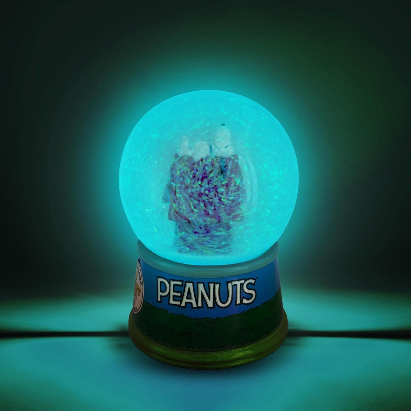 Peanuts Group Walk Outside Large Light Up Snow Globe, 100mL