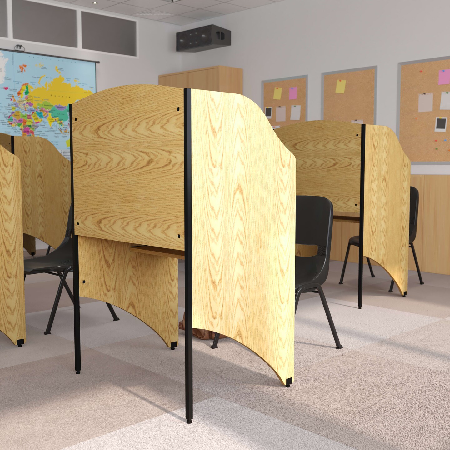 Emma and Oliver Starter Study Carrel Home School Furniture