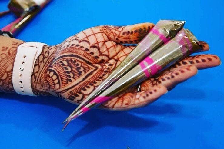 Fresh,Natural,Organic Home Made Ready To Use Henna,Mehndi Cones (NO Chemicals Added!)