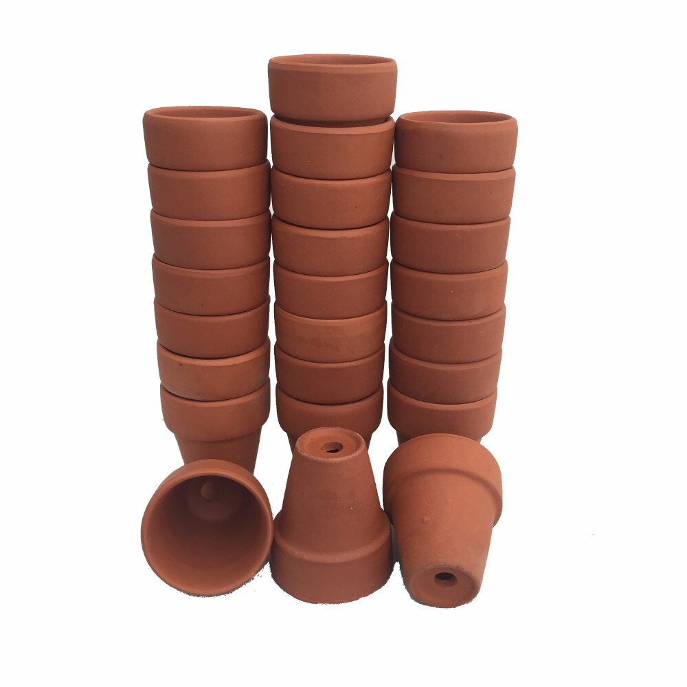 50 - Mini 1 3/4&#x22; Clay Pots - Great for Plants and Crafts