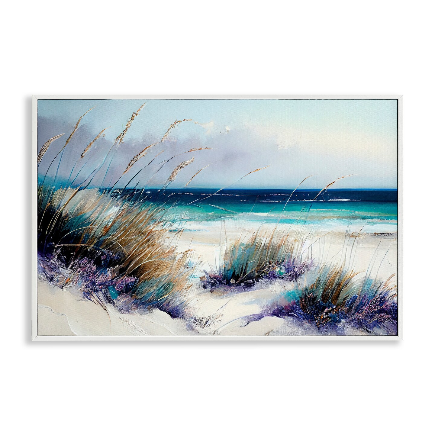 Stupell Industries Euphoria Beach Dunes Framed Giclee, design by Sasha