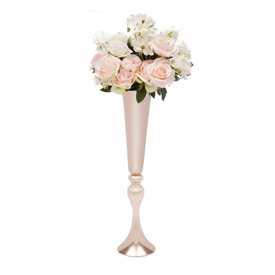Set of 4 Wedding Centerpieces Props Flower Vases Table Tall Vase Decoration