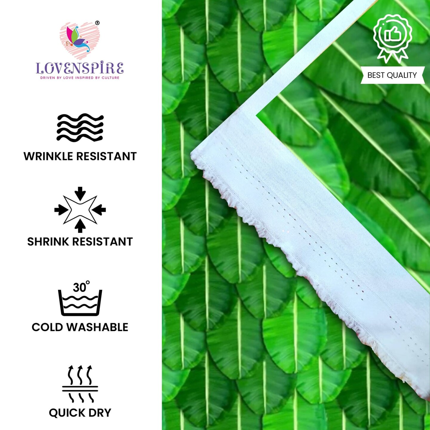 Banana Leaf Backdrop Indian Traditional Cloth 5x8 Feet Backdrop Pooja Backdrop Indian Wall Art Photo Decor Banner Diwali Decor Wedding Backdrop Decorative Pooja Cloth