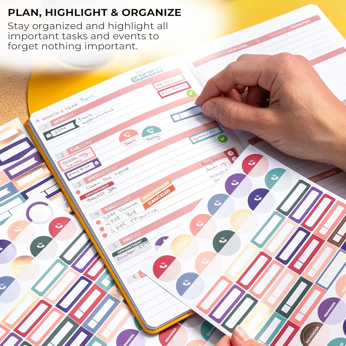 2000+ Small Planner Stickers Pack