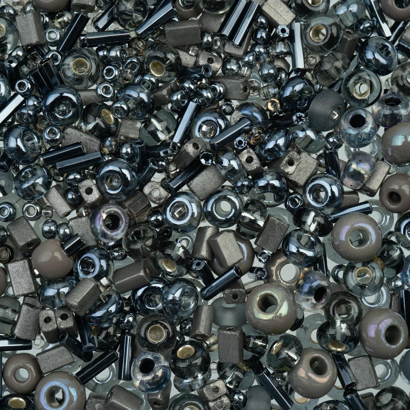 John Bead 50g Assorted Bead Bar Bag Mixed Czech Glass Seed Beads