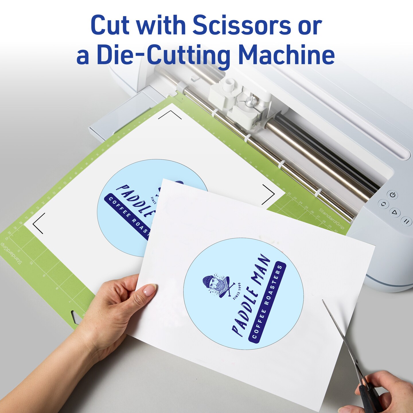 Avery Printable Heat Transfer Paper for Light Fabrics, 8.5&#x22; x 11&#x22;, Inkjet Printer Compatible, 12 Sheets of Iron On Transfer Paper (3275)