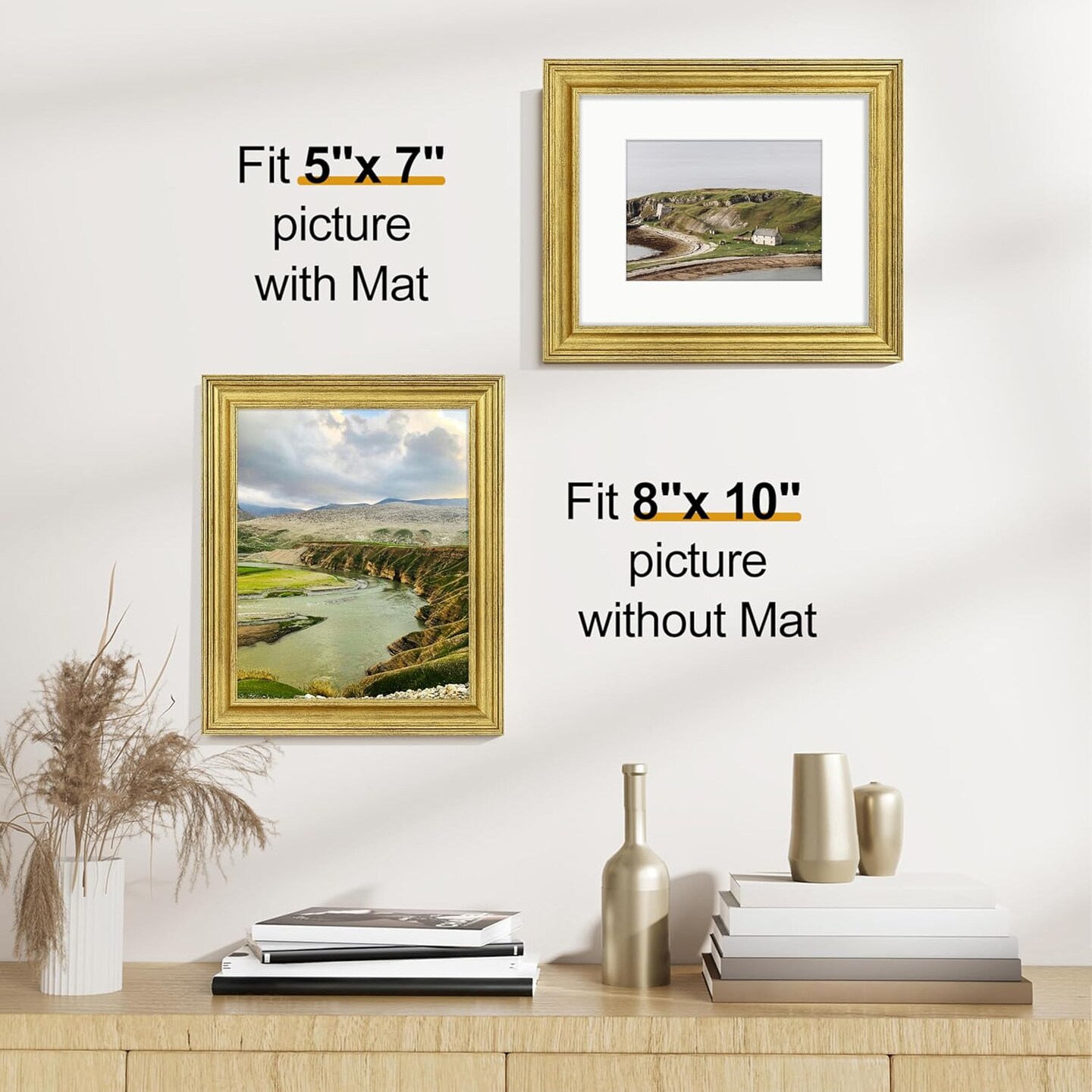 8x10 Picture Frames Set of 2