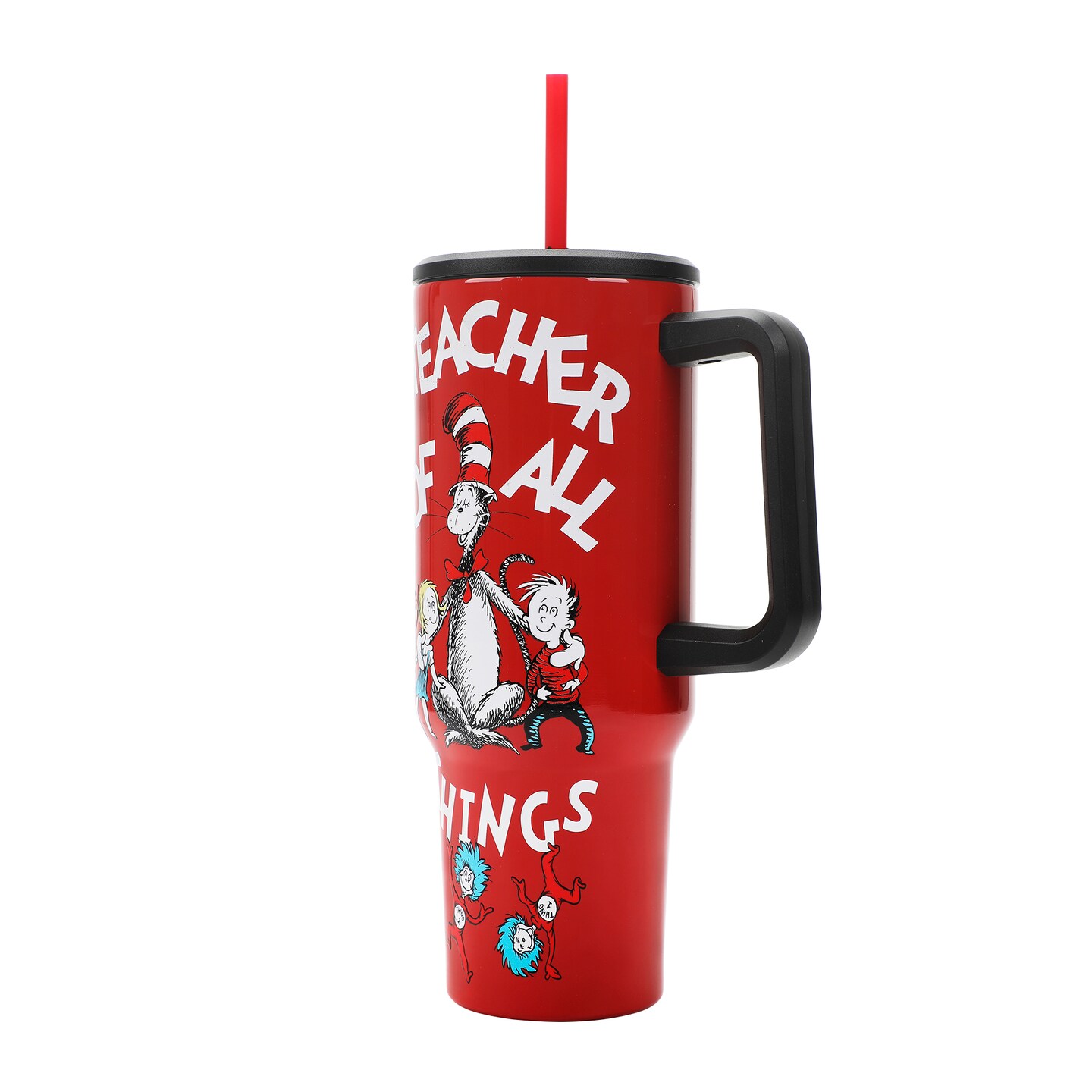 Dr. Seuss Teacher 40oz Tumbler w/ Handle