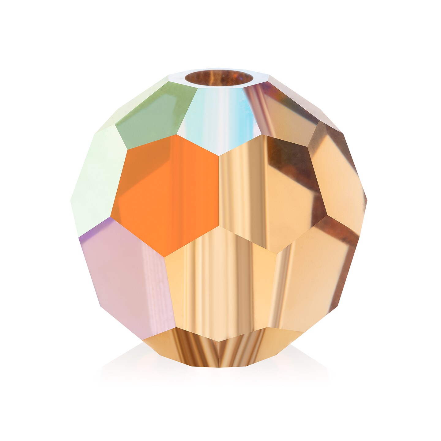 Preciosa 4mm Czech Glass Faceted Round Beads 40 Pieces