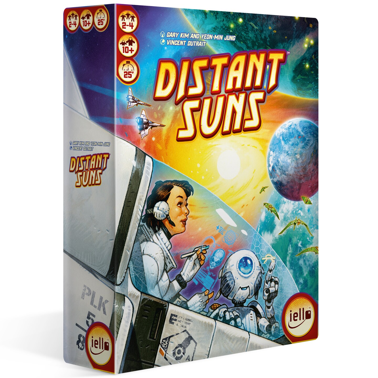 Distant Suns - Choose &#x26; Write Game, Kids &#x26; Family, Iello Games, Ages 10+, 2-4 Players, 25 Min