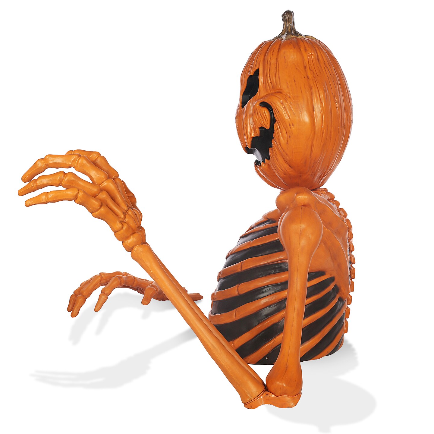 BOO BOX Halloween Groundbreaking Skeleton - Scary Outdoor Halloween Decorations for Porch or Yard