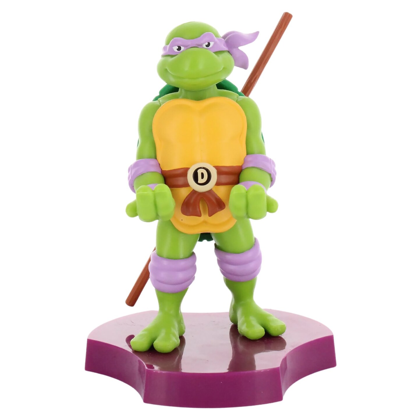 Exquisite Gaming: Cable Guys Holdems: TMNT - Donatello - Earbud &#x26; Phone Holder, Teenage Mutant Ninja Turtles Figure