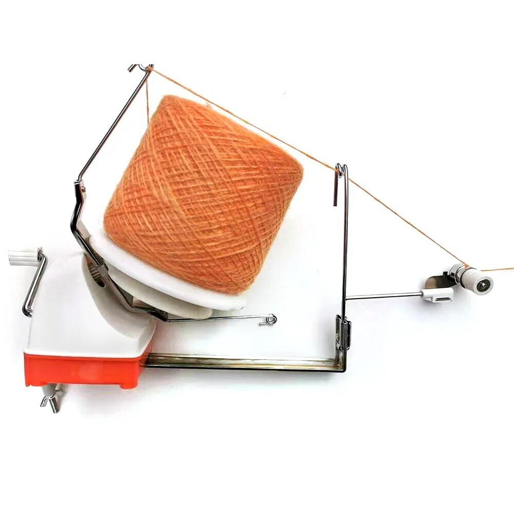 Wool Yarn Ball Winder | Jumbo Nylon Fiber/Wool/String Ball Winder Hand Operated