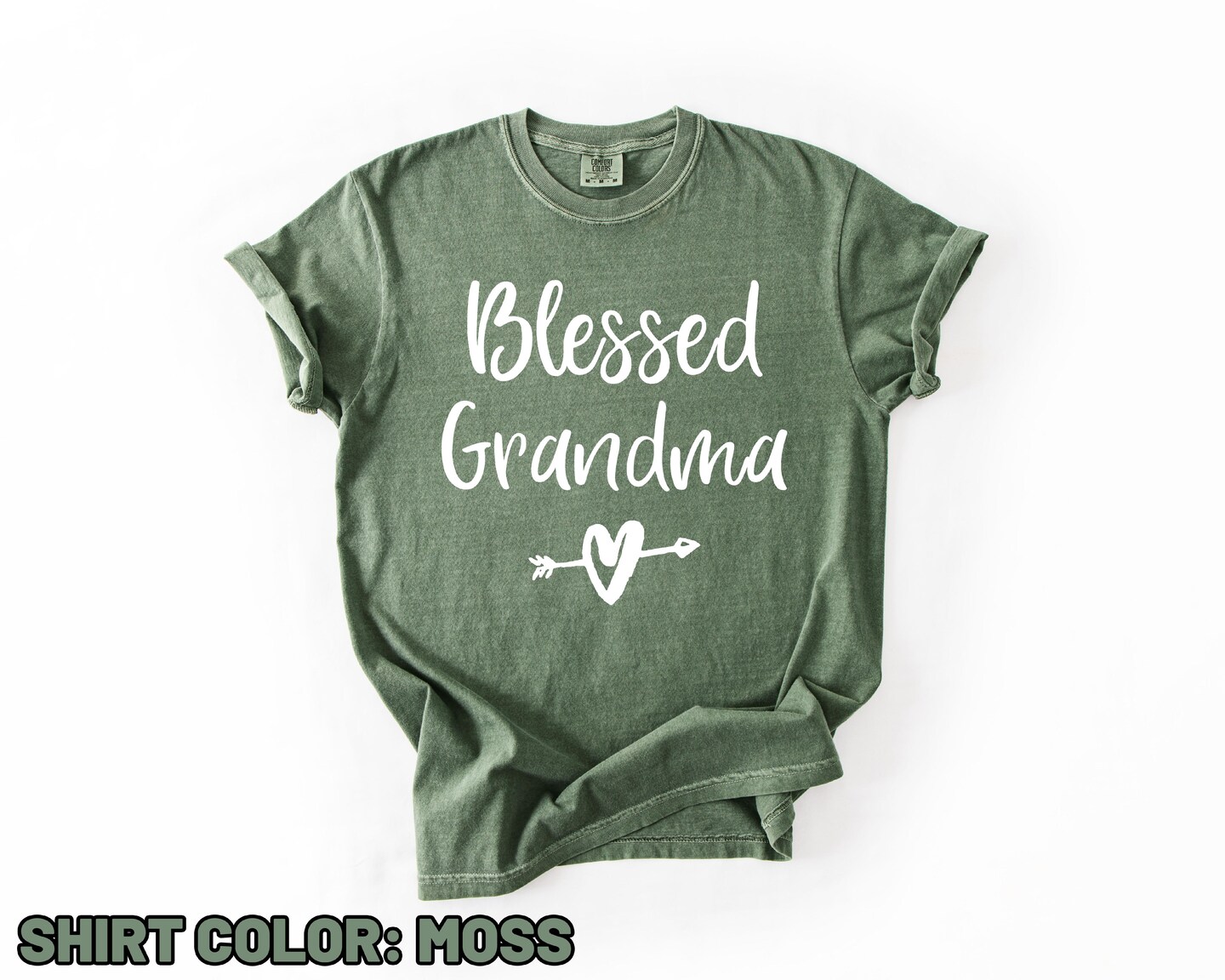 Blessed Grandma Shirt Comfort Colors, Grandma Gift, New Grandma