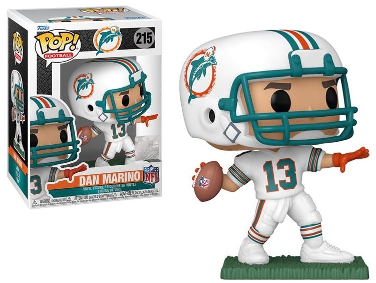 Dan Marino Miami Dolphins White Jersey NFL Funko Pop! Legends