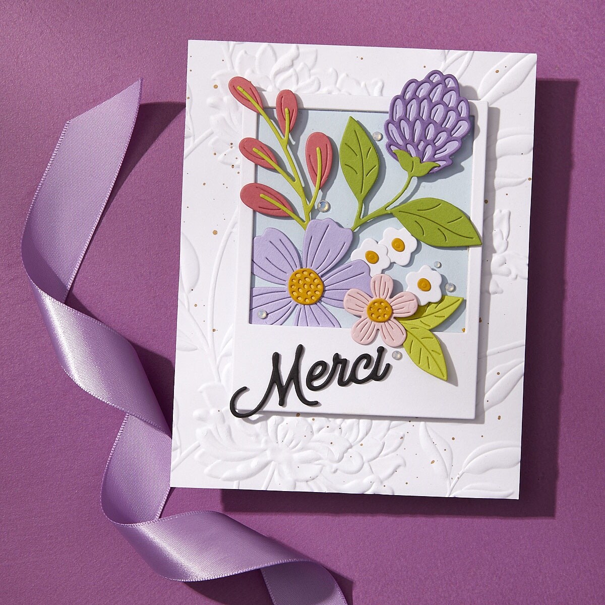 Spellbinders Etched Dies from International Sentiments-French Everyday