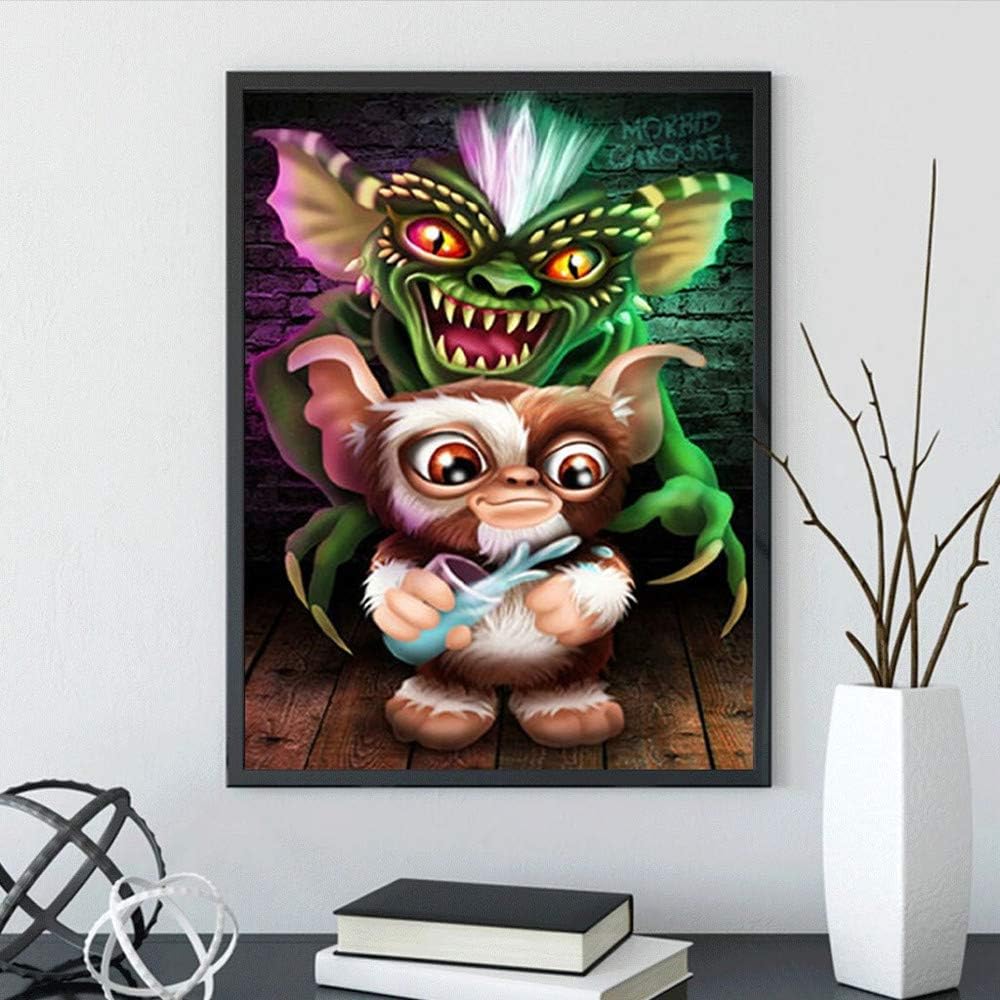 5D DIY Diamond Art Painting Kits for Adults Full (01-Monster Elf)