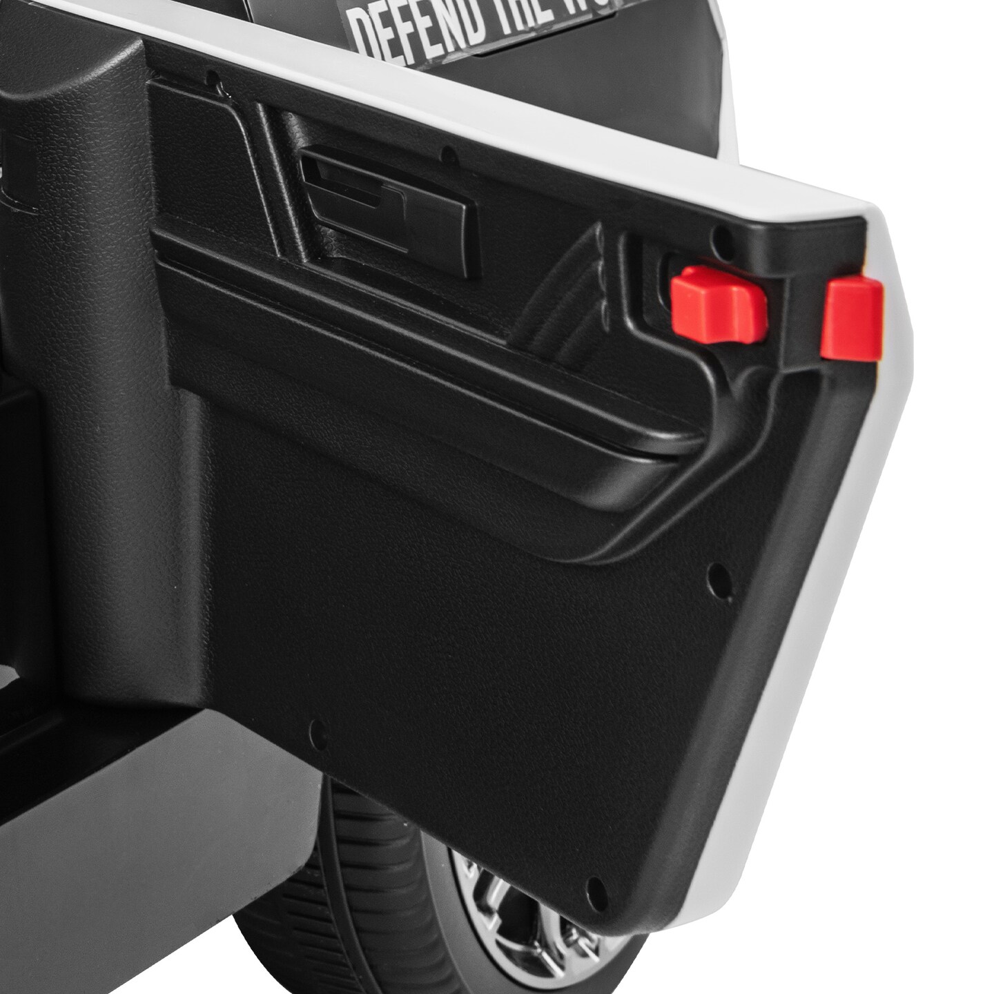 12V Electric Kids Ride-On Police Car with Remote, Siren, and Flashing Lights