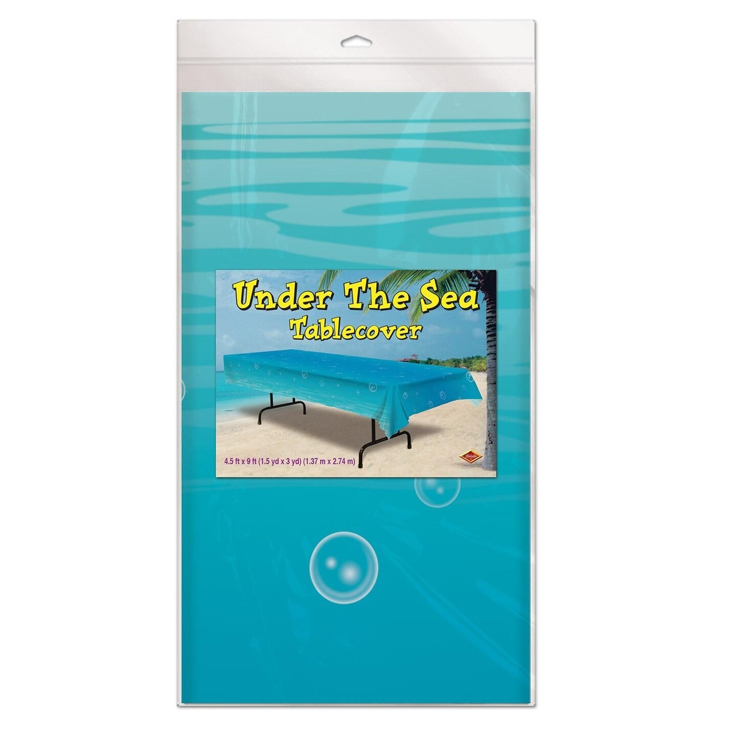 12 Pack Beistle Under The Sea Party Tablecover