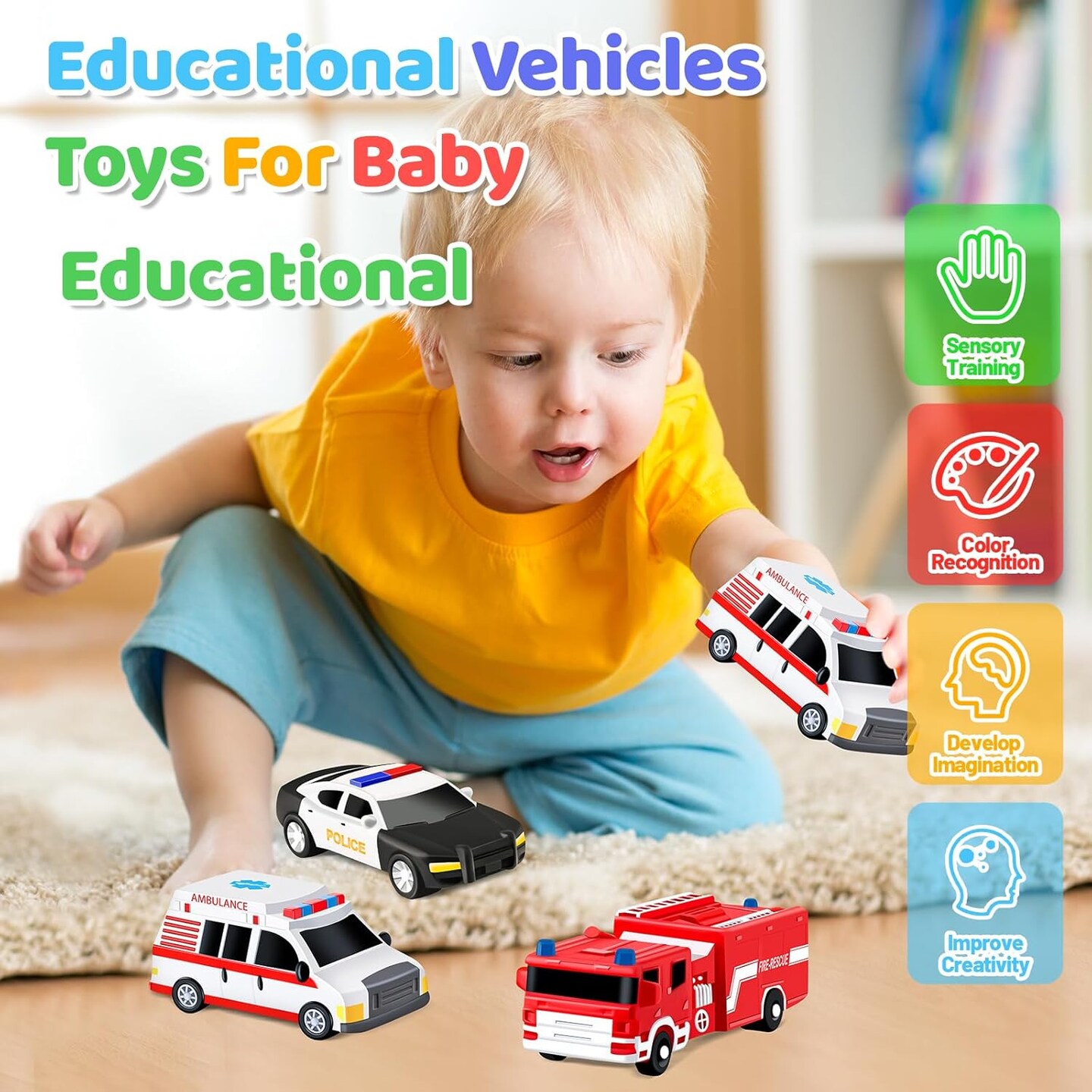 No Hole Bath Toys for Babies and Toddlers, Car Bath Toys for Infant Babies Kids