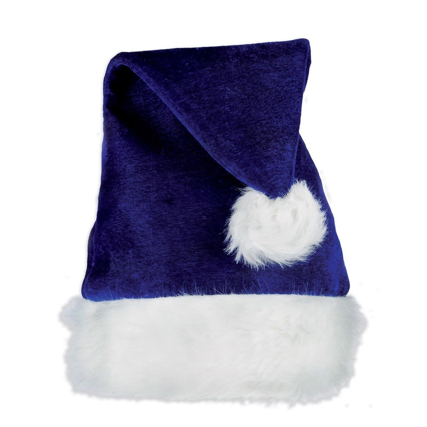 12 Pack Beistle Christmas Santa Hat - blue
