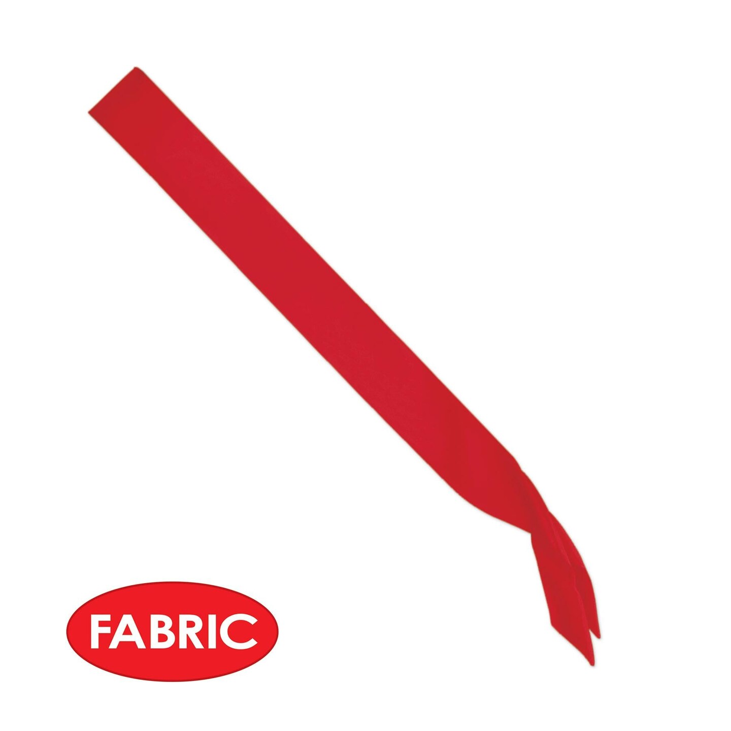 6 Pack Beistle Satin Sash - red