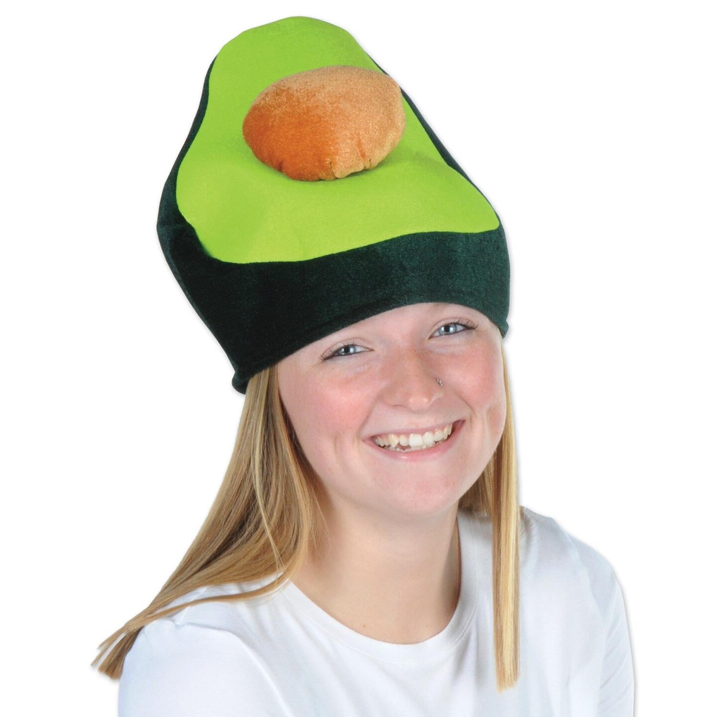 6 Pack Beistle Fiesta Plush Avocado Hat