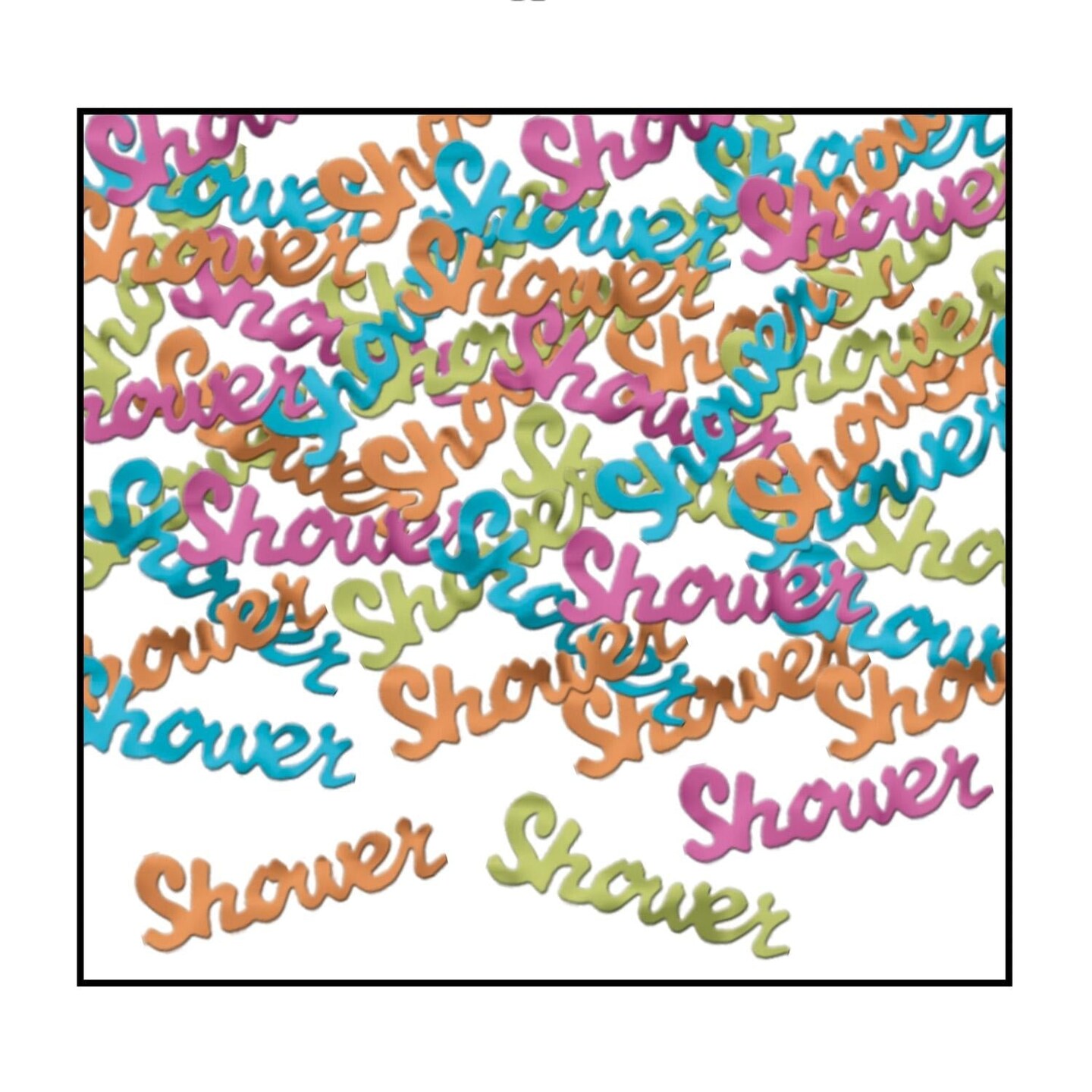 12 Pack Beistle Shower Confetti (0.5 Oz/Pkg)