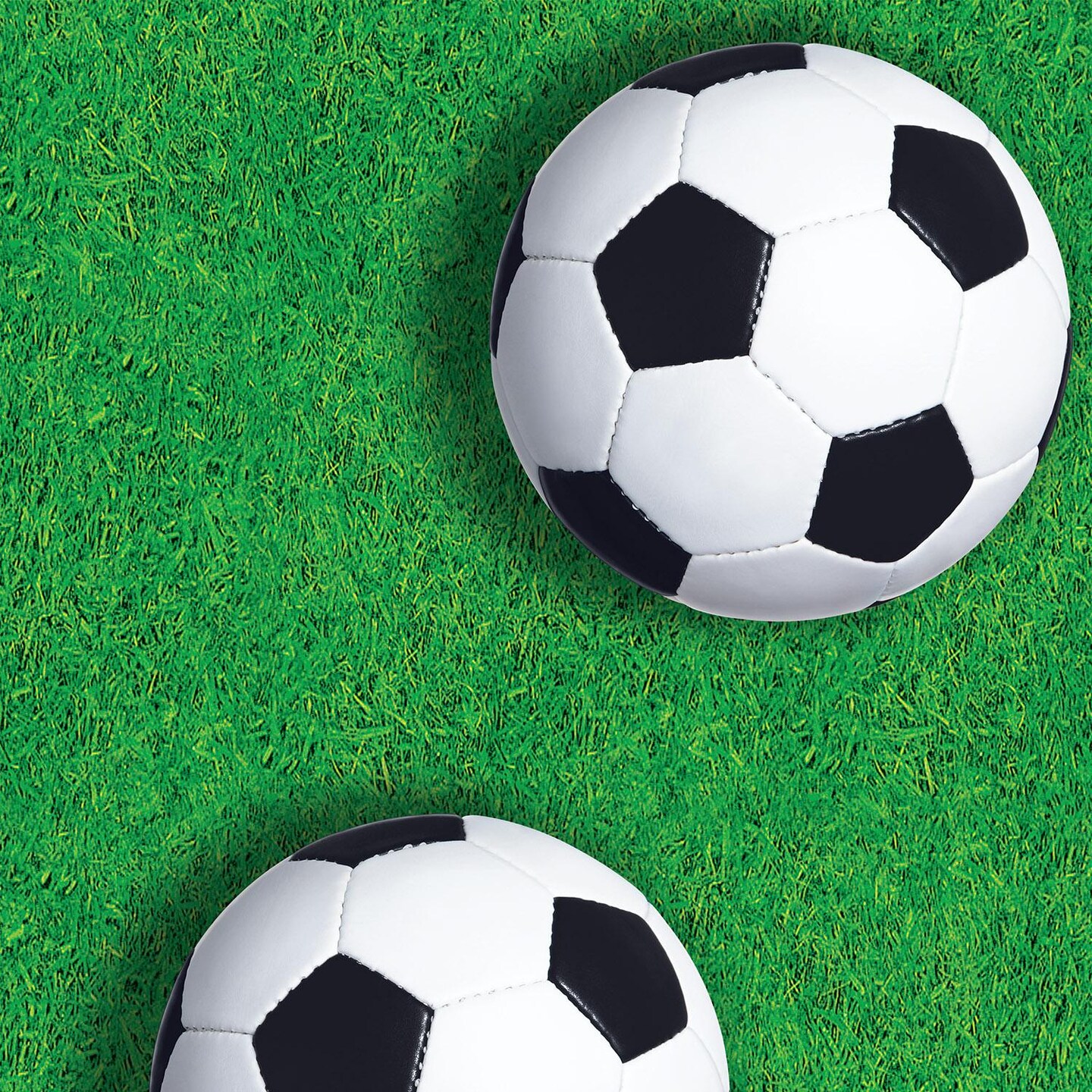 12 Pack Beistle Soccer Ball Party Tablecover