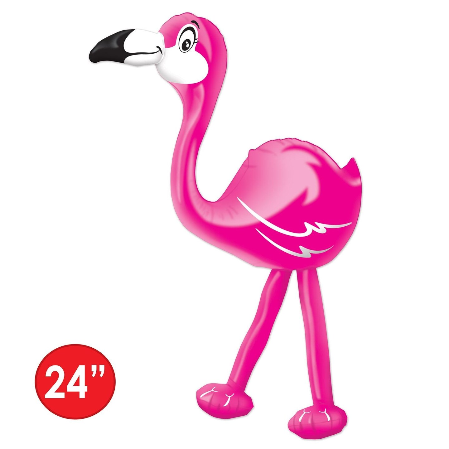 6 Pack Beistle Luau Party Inflatable Flamingo