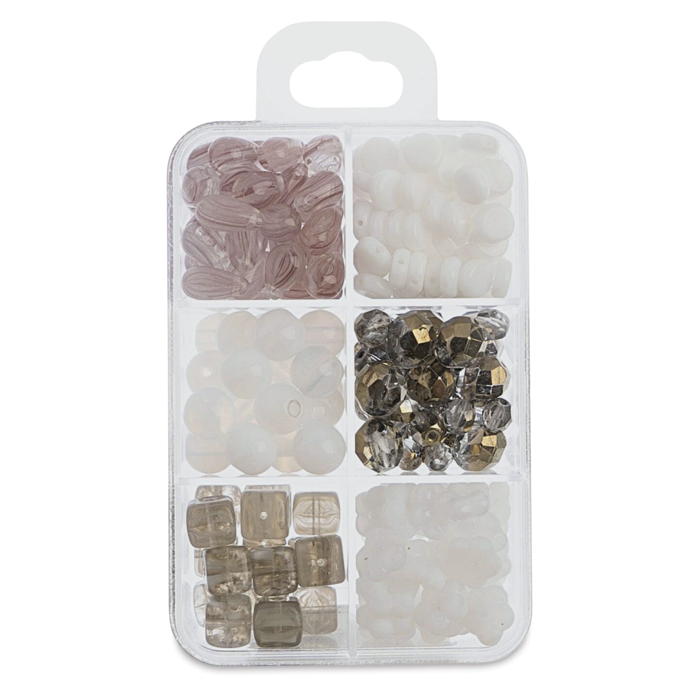 John Bead Czech Glass Bead Recipe Box - Ice Wine