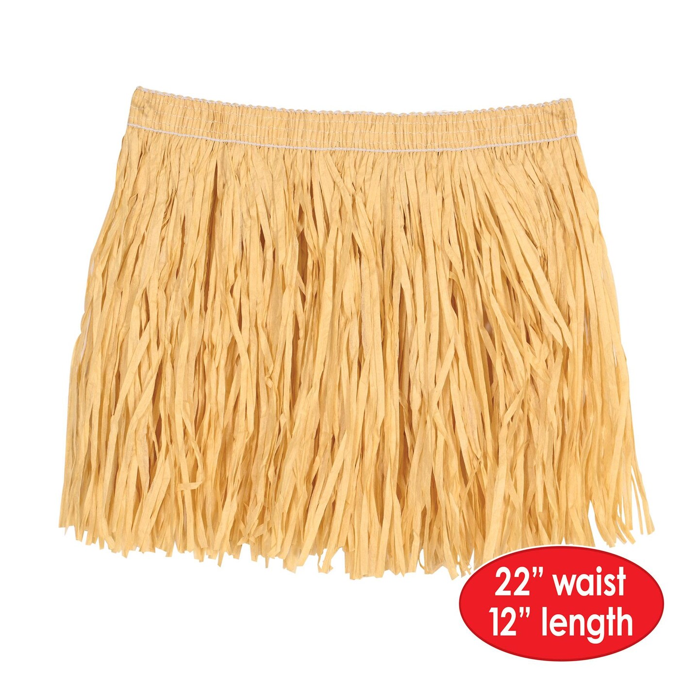 12 Pack Beistle Luau Party Child Mini Hula Skirt