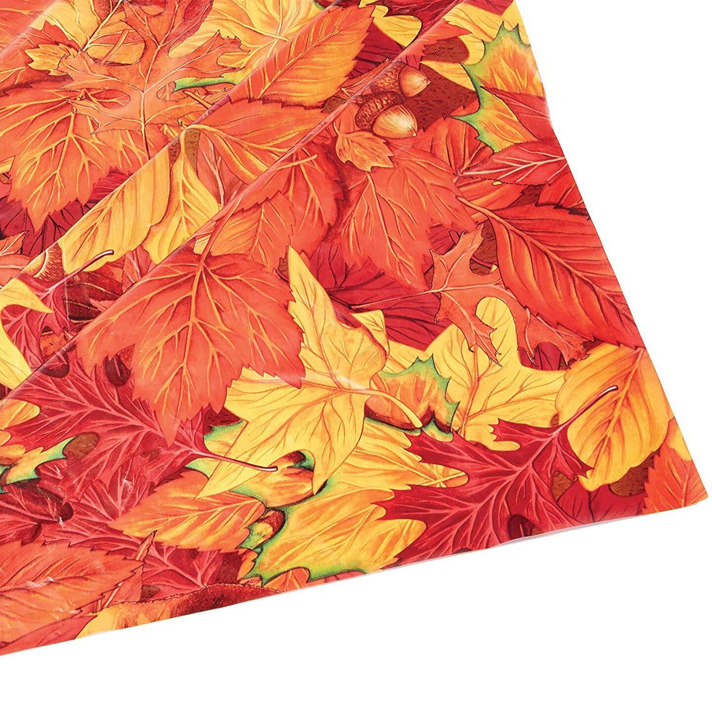 12 Pack Beistle Thanksgiving Fall Leaf Tablecover