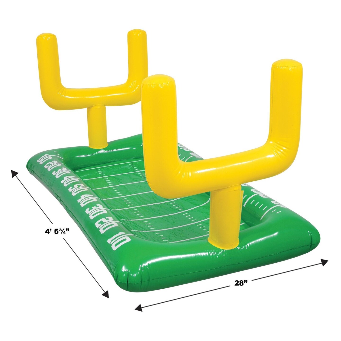 6 Pack Beistle Inflatable Football Field Party Buffet Cooler