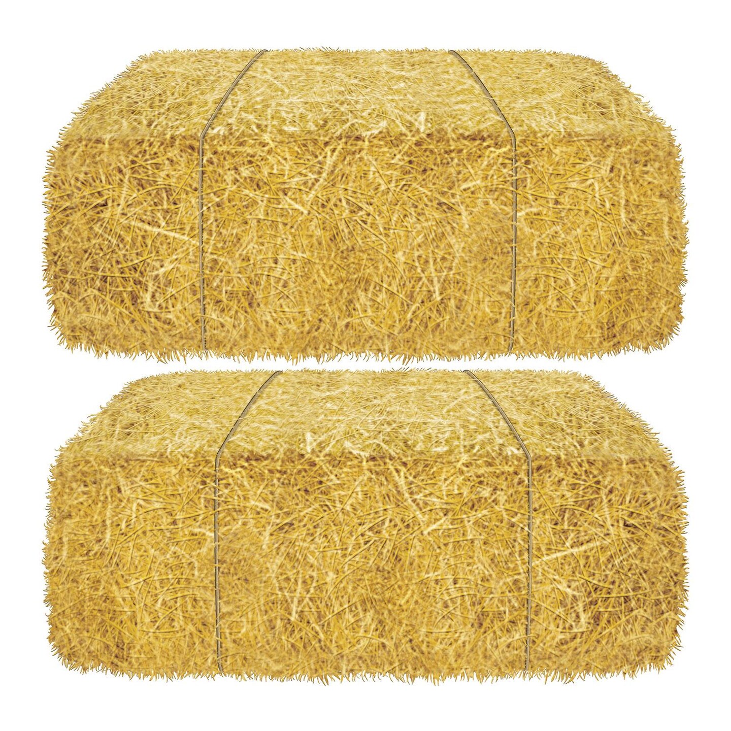 72 Piece Beistle Barn Loft Door/Hay Bale Printed Party Props