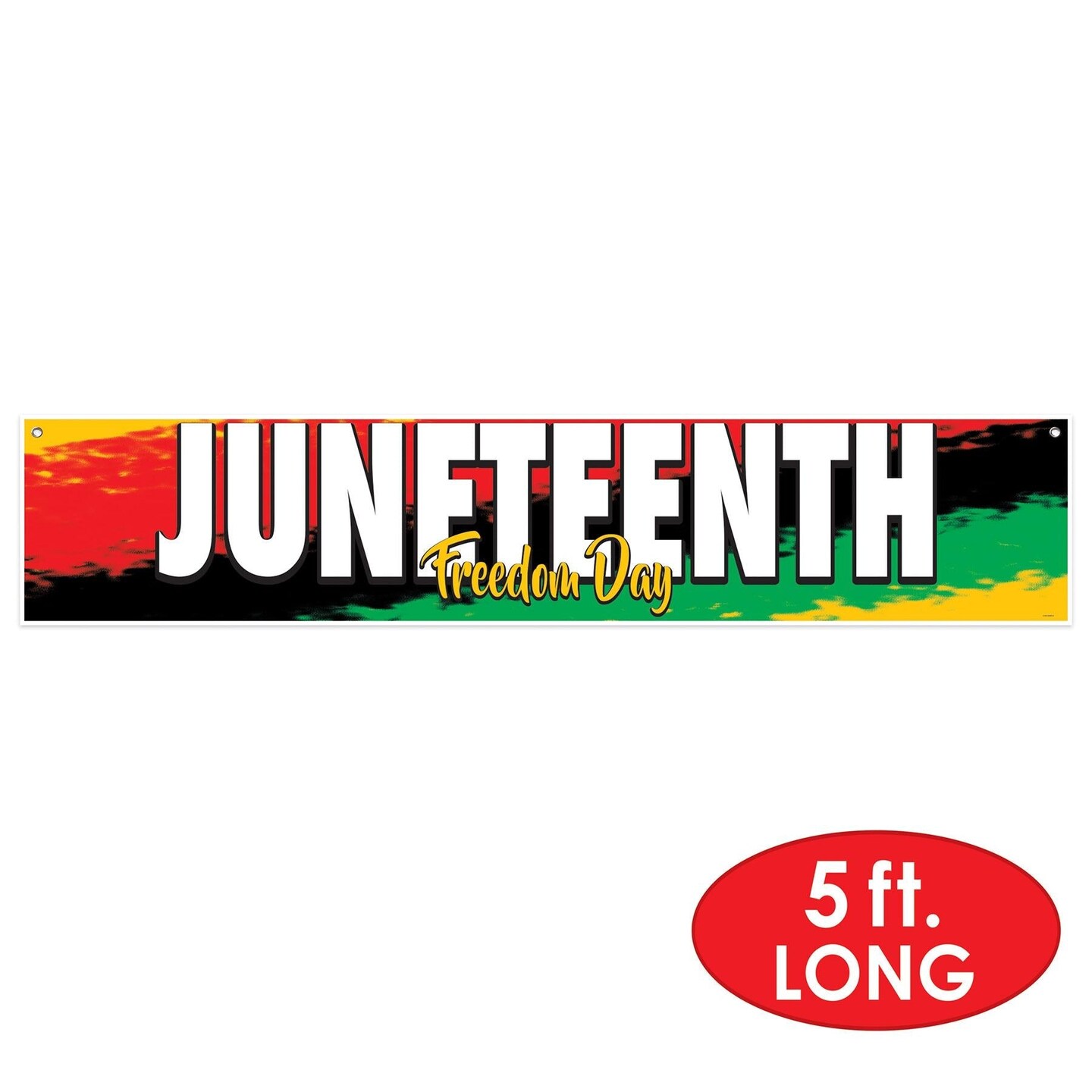12 Pack Beistle Juneteenth Banner