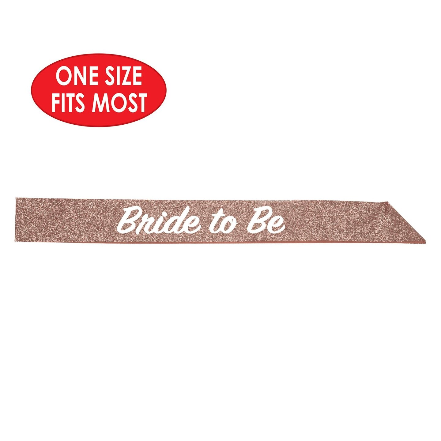 6 Pack Beistle Bachelorette Party Bride To Be Glittered Sash