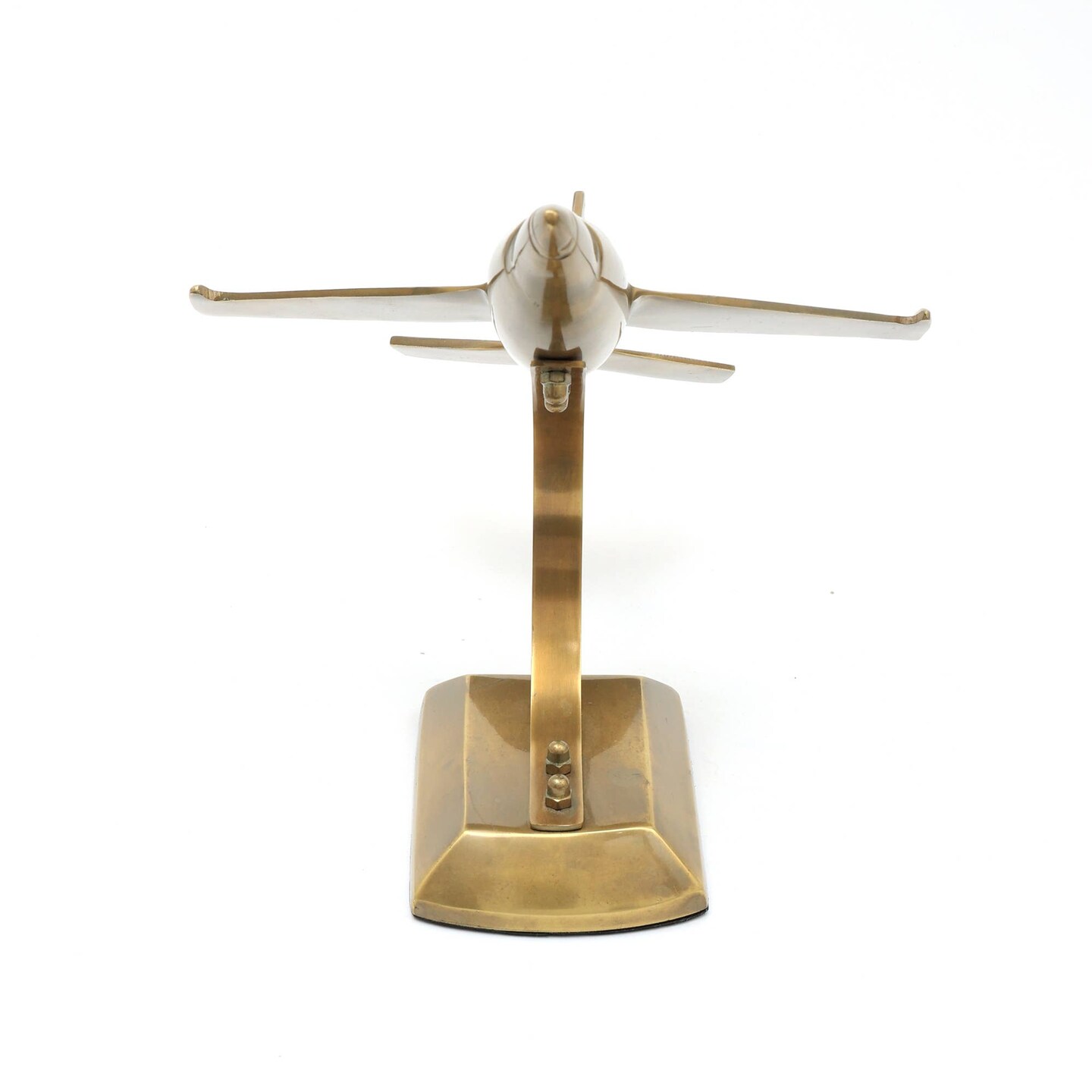 Aluminum Rocket Decorative Sculpture - 11.5&#x22;x6&#x22;x9&#x22;