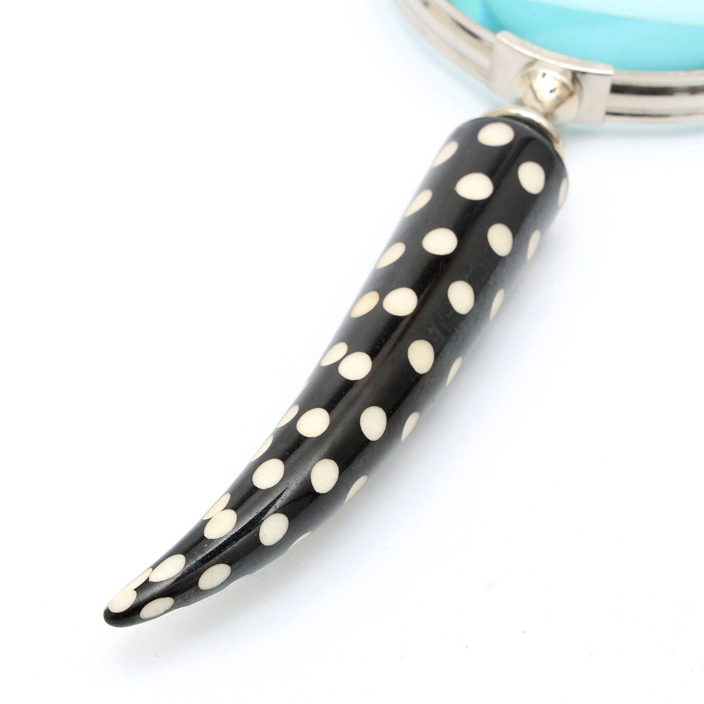 Magnifying Glass With Black Resin Handle