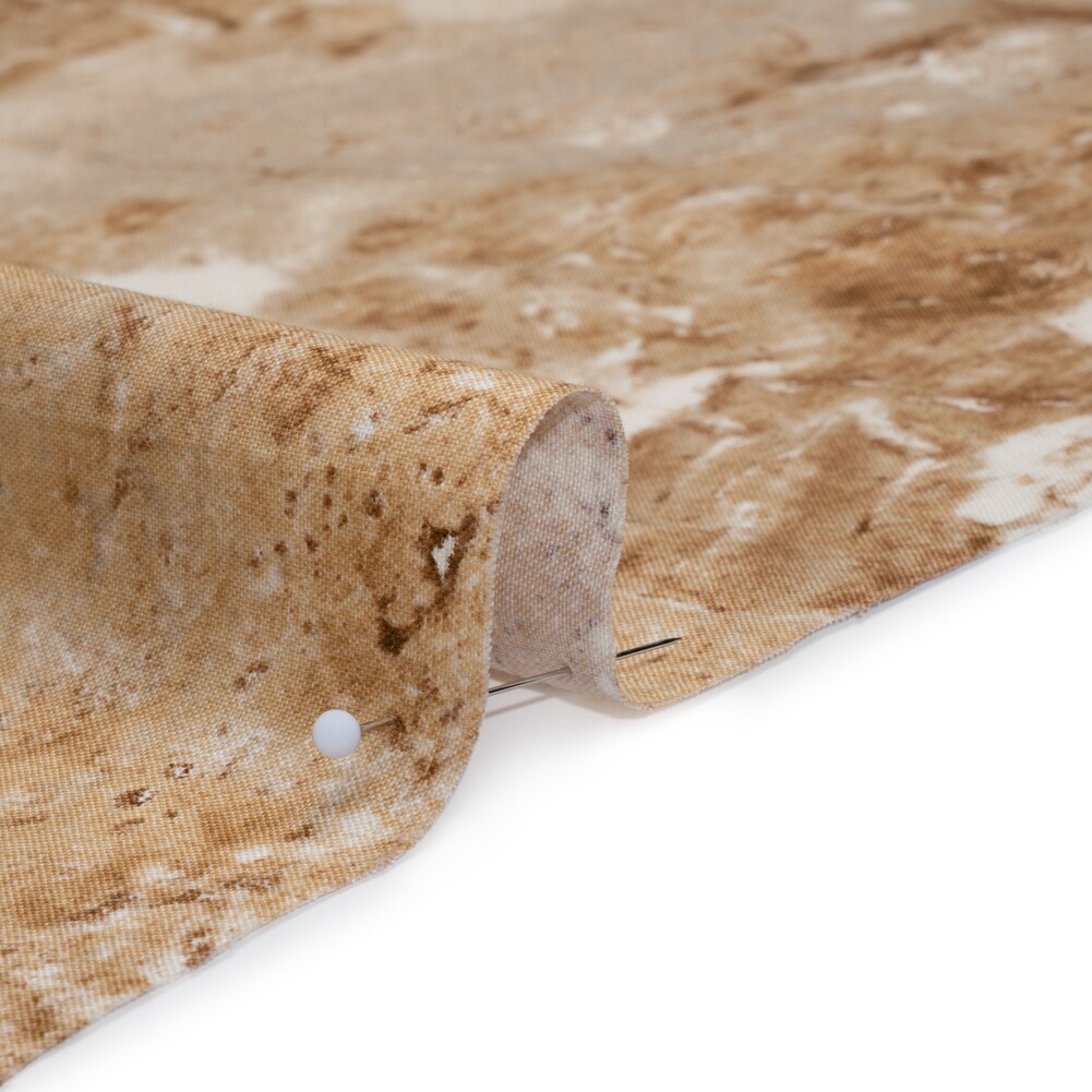 1 Yard Stonehenge Quilting Cotton Fabric Rust Marble Earth Textures