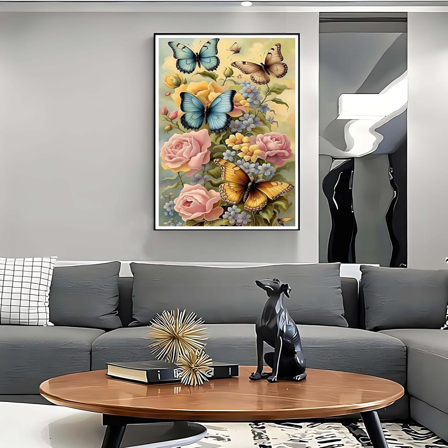 Rose Flower Diamond Art Painting Kits for Adults