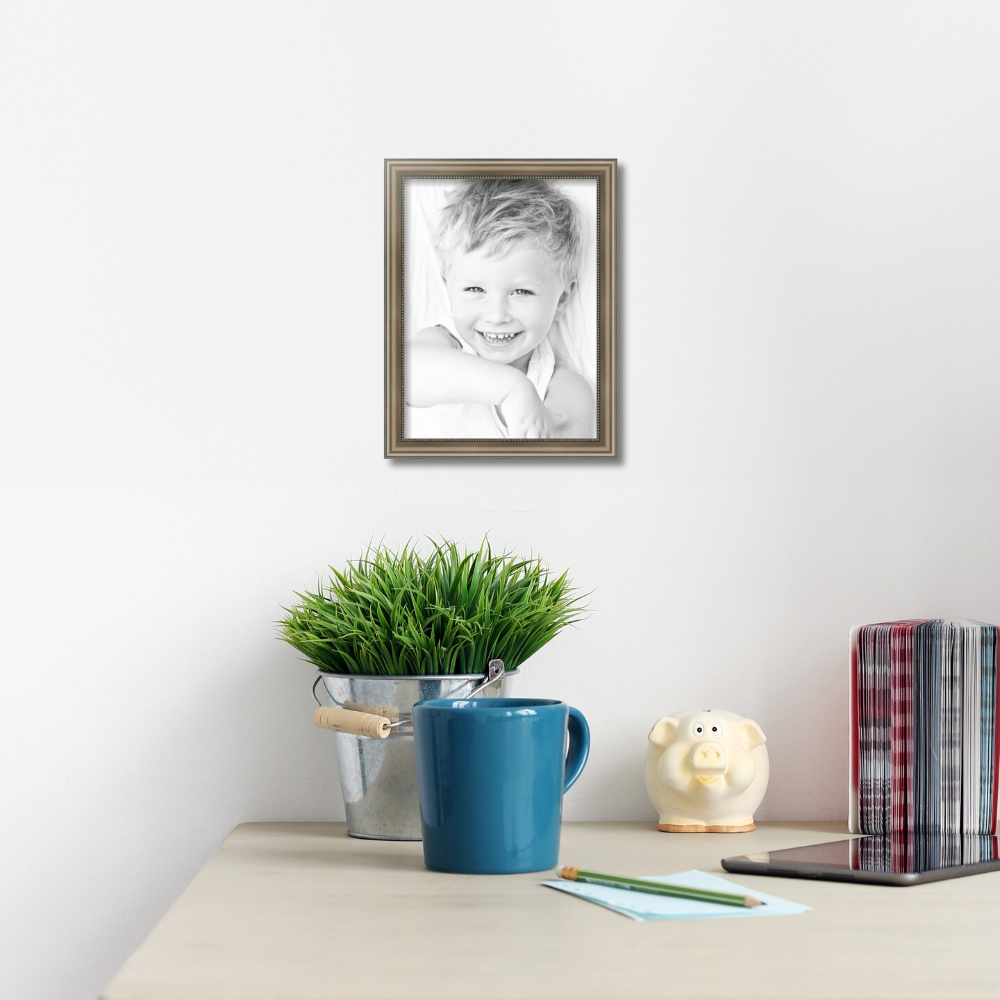 ArtToFrames 12x16 Inch Picture Frame, This 1.25 Inch Custom Wood Poster Frame is Available in Multiple Colors, Great for Your Art or Photos - Comes with Regular Glass and Corrugated Backing (A101IG)