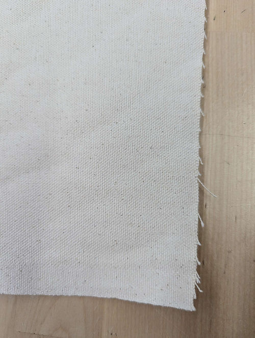 1 Yard Heavyweight Natural Cotton Canvas Fabric 10 oz 61/63&#x22; Wide Durable Upholstery &#x26; Craft Material