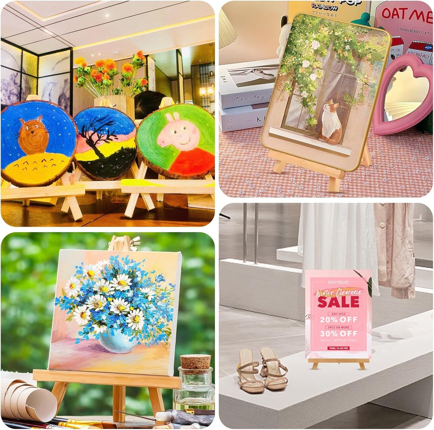 Art Craft Painting Easel - Table Top Easels for Painting