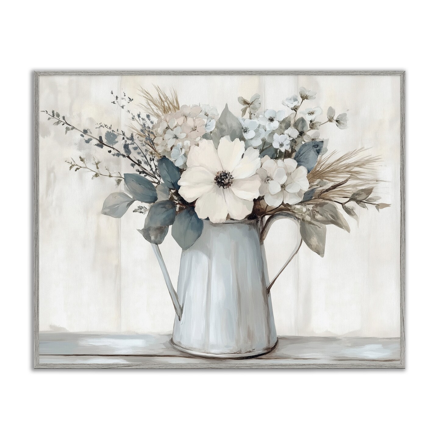 Stupell Industries Assorted Country Bulbs Bouquet Framed Giclee By Annabelle Hall