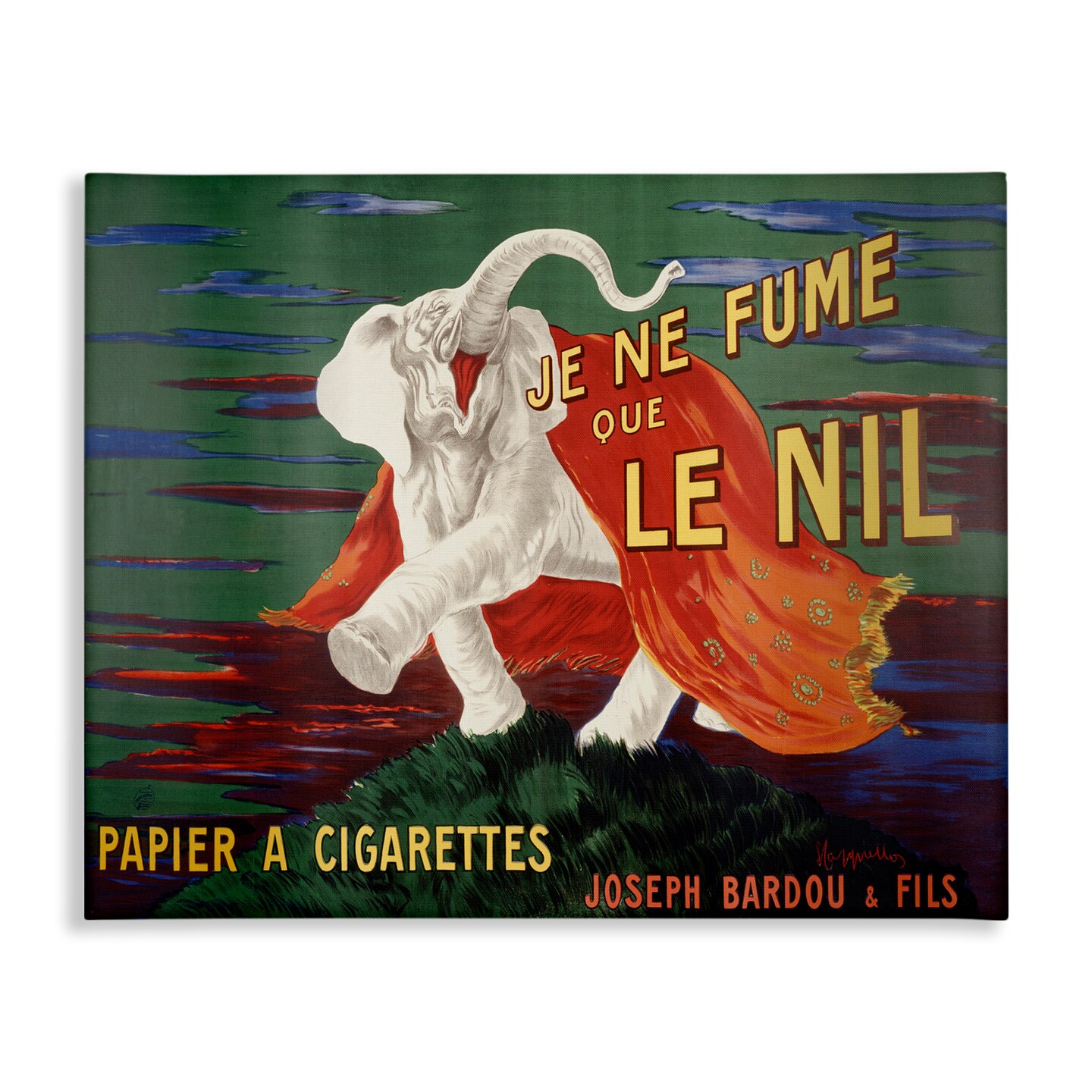 Stupell Industries Vintage Tobacco Advertisement Canvas By Marcus Jules,  Size: 30 in x 24 in